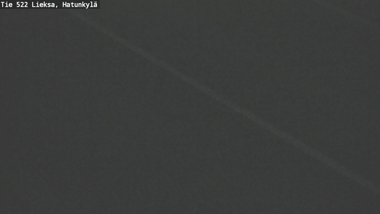 Weather Camera Image Väg 522 Lieksa, Hatunkylä, Lieksa, Pohjois-Karjala
