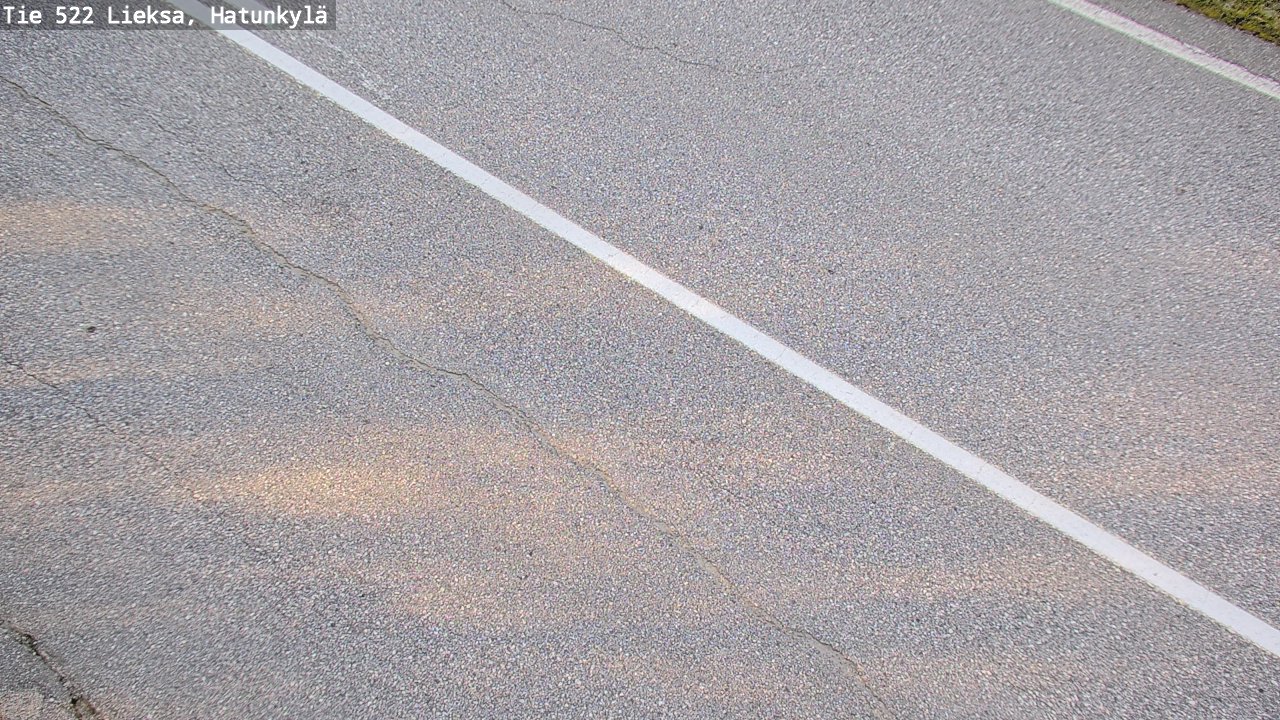 Weather Camera Image Väg 522 Lieksa, Hatunkylä, Lieksa, Pohjois-Karjala