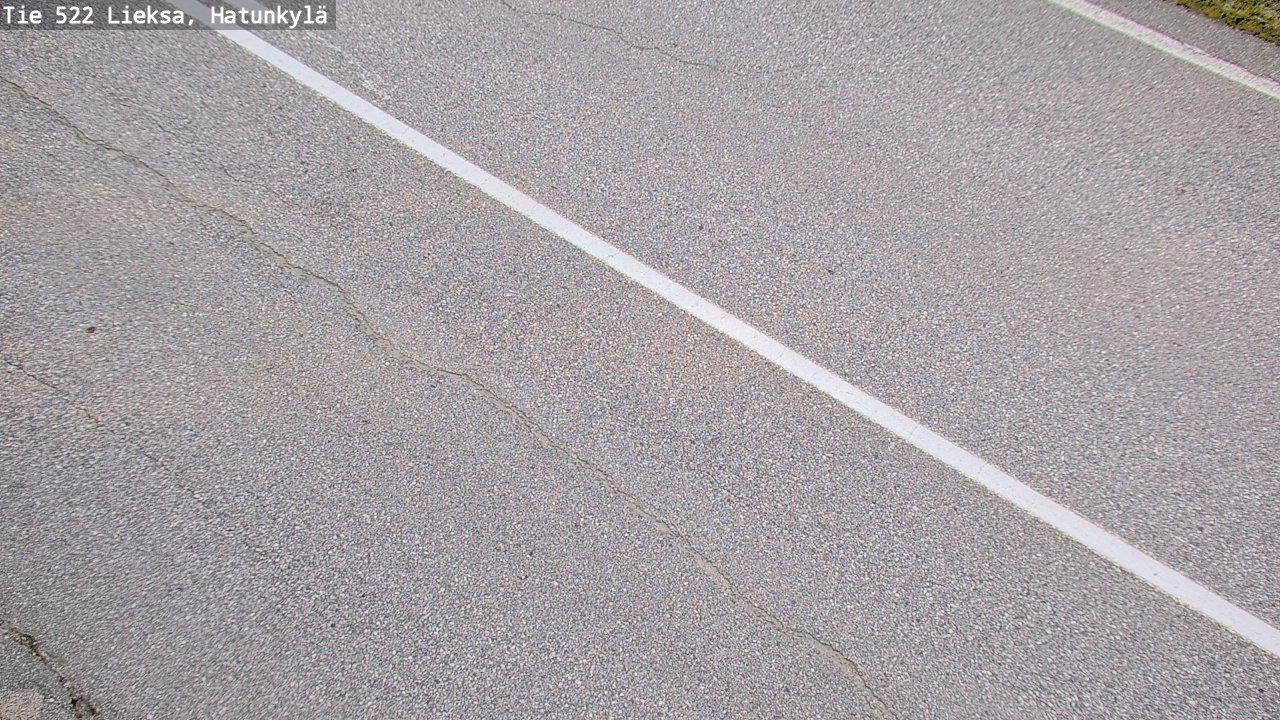 Weather Camera Image Väg 522 Lieksa, Hatunkylä, Lieksa, Pohjois-Karjala