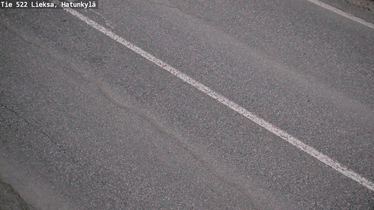 Weather Camera Image Väg 522 Lieksa, Hatunkylä, Lieksa, Pohjois-Karjala