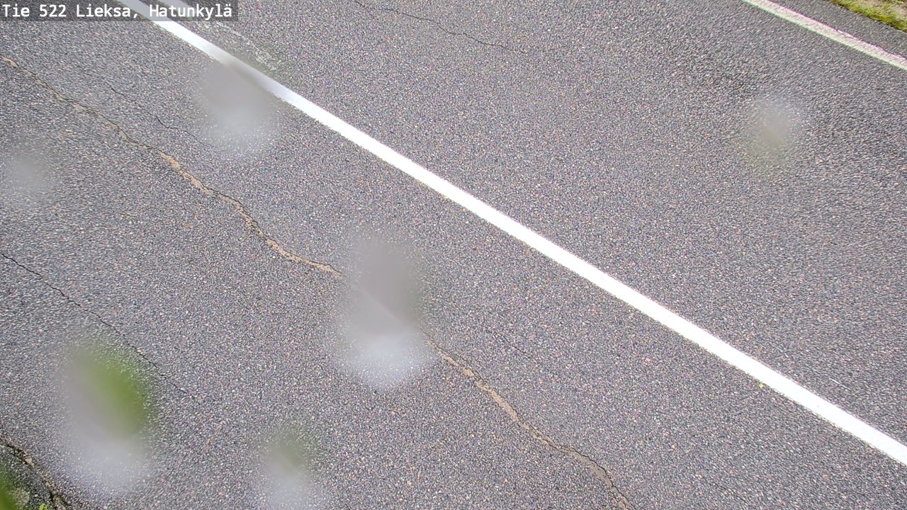 Weather Camera Image Väg 522 Lieksa, Hatunkylä, Lieksa, Pohjois-Karjala