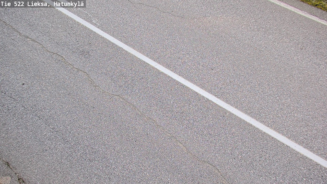 Weather Camera Image Väg 522 Lieksa, Hatunkylä, Lieksa, Pohjois-Karjala