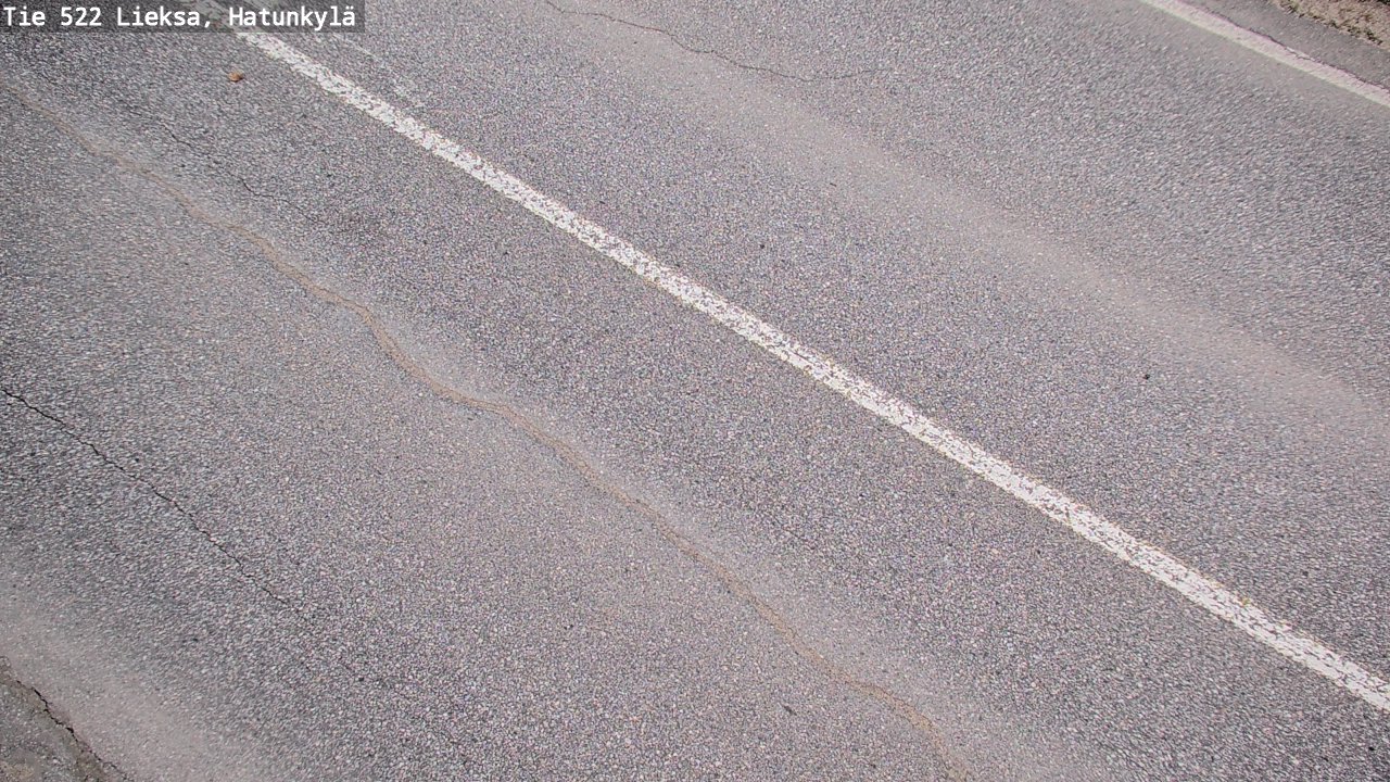 Weather Camera Image Road 522 Lieksa, Hatunkylä, Lieksa, Pohjois-Karjala