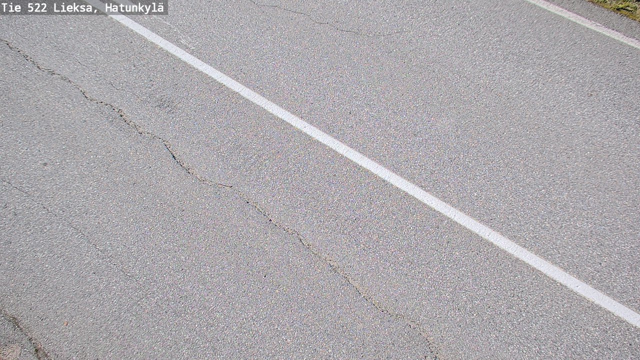 Weather Camera Image Road 522 Lieksa, Hatunkylä, Lieksa, Pohjois-Karjala