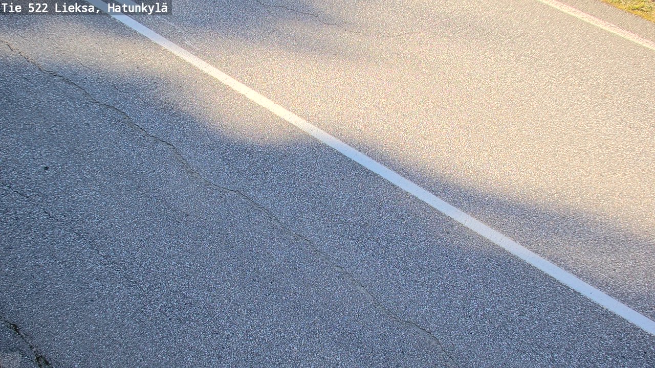 Weather Camera Image Road 522 Lieksa, Hatunkylä, Lieksa, Pohjois-Karjala