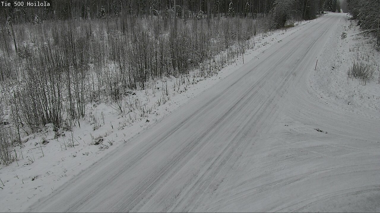 Weather Camera Image Väg 500 Joensuu, Hoilola, Joensuu, Pohjois-Karjala