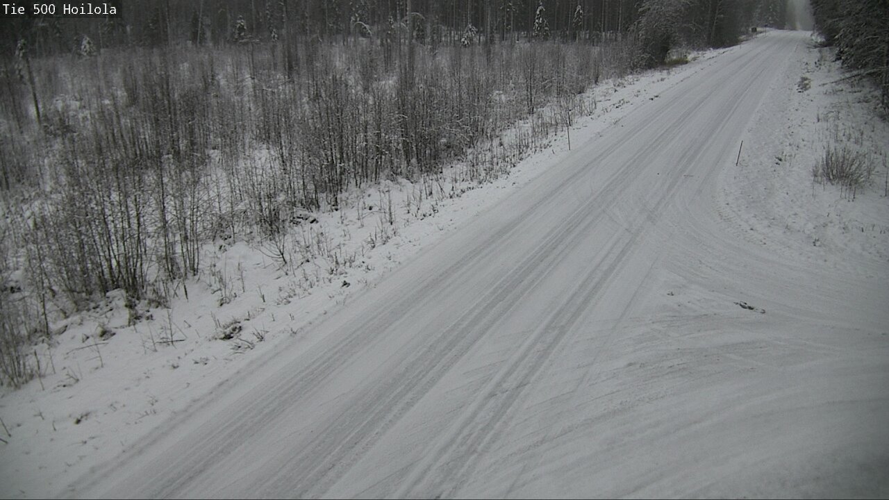 Weather Camera Image Väg 500 Joensuu, Hoilola, Joensuu, Pohjois-Karjala