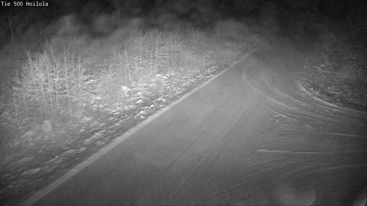 Weather Camera Image Väg 500 Joensuu, Hoilola, Joensuu, Pohjois-Karjala