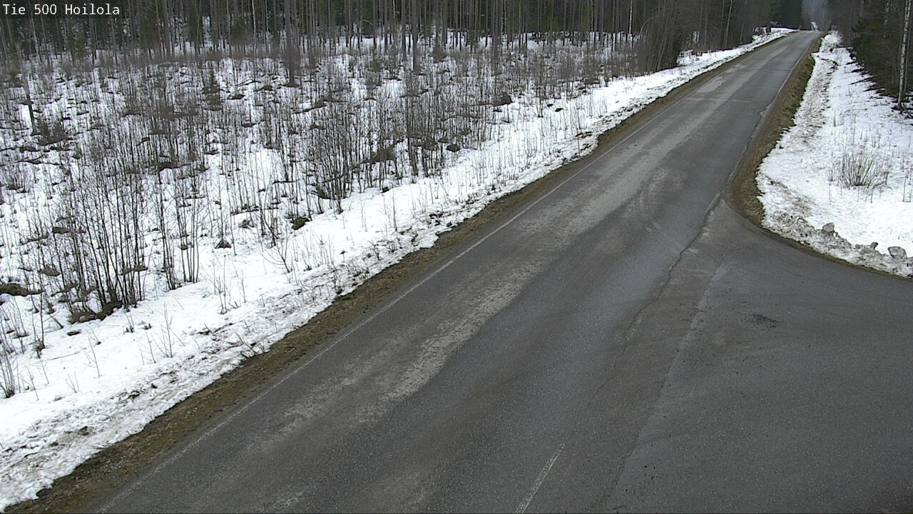 Weather Camera Image Road 500 Joensuu, Hoilola, Joensuu, Pohjois-Karjala