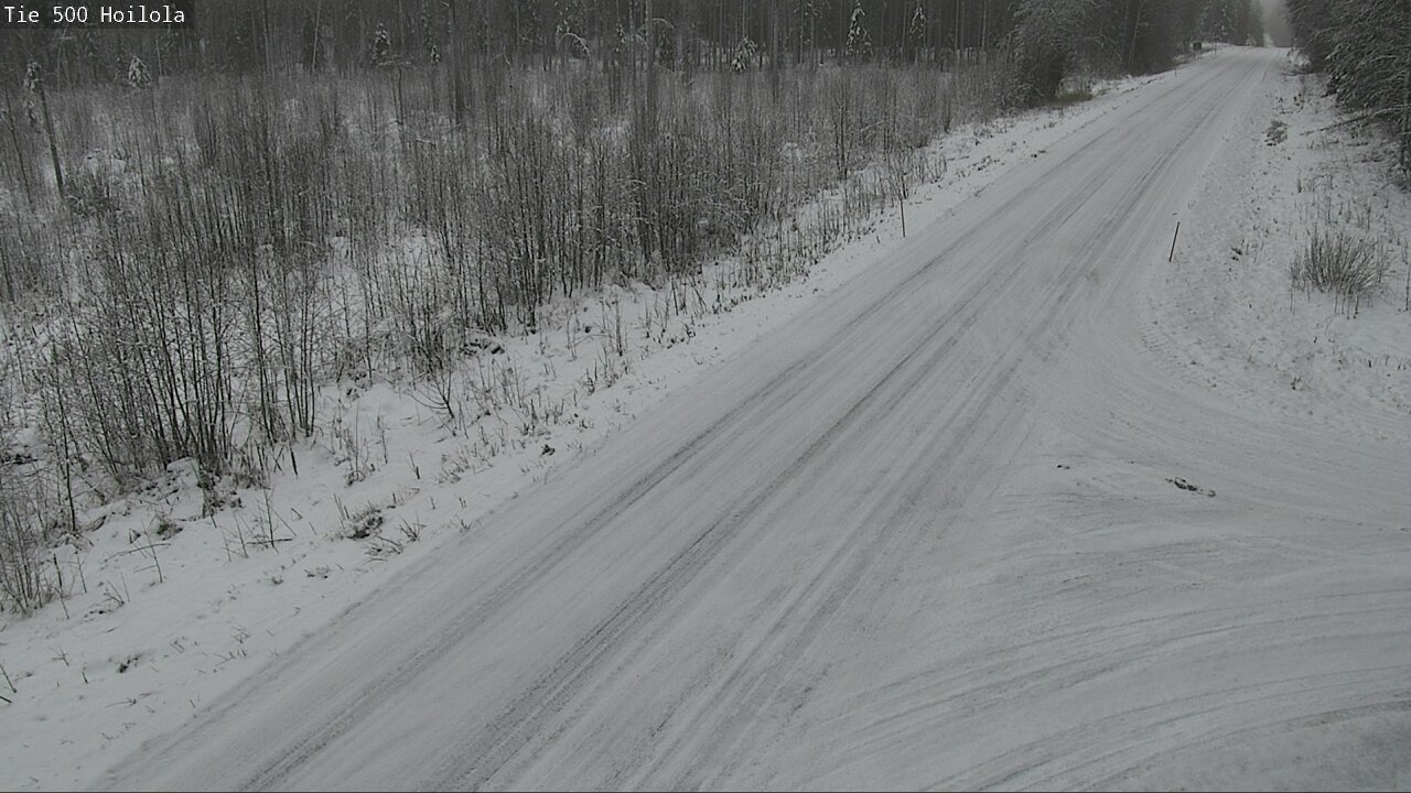 Weather Camera Image Väg 500 Joensuu, Hoilola, Joensuu, Pohjois-Karjala