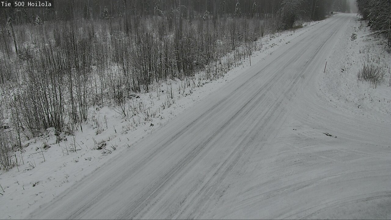Weather Camera Image Väg 500 Joensuu, Hoilola, Joensuu, Pohjois-Karjala