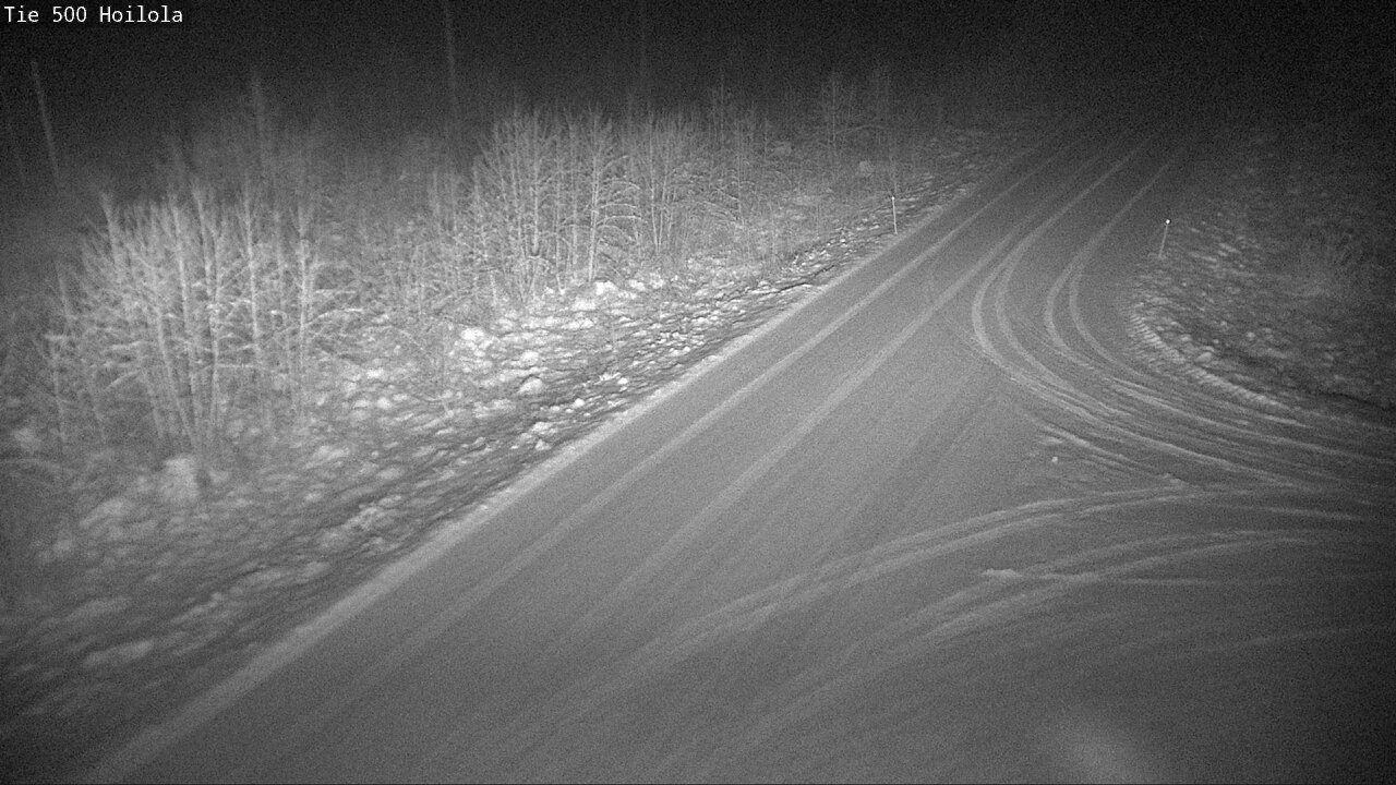 Weather Camera Image Väg 500 Joensuu, Hoilola, Joensuu, Pohjois-Karjala