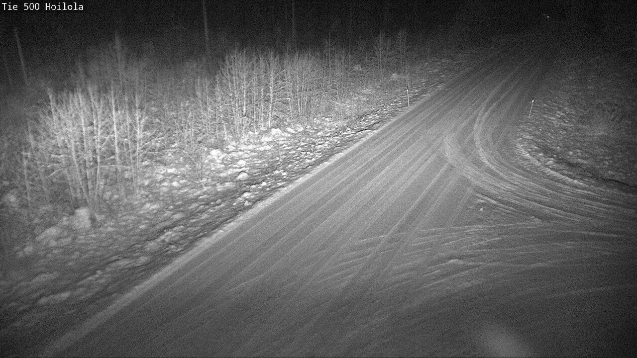 Weather Camera Image Väg 500 Joensuu, Hoilola, Joensuu, Pohjois-Karjala