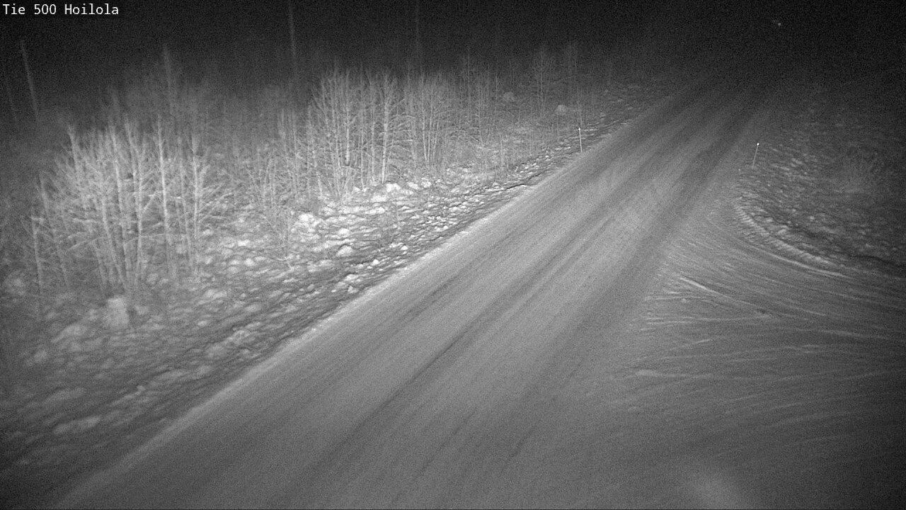 Weather Camera Image Road 500 Joensuu, Hoilola, Joensuu, Pohjois-Karjala
