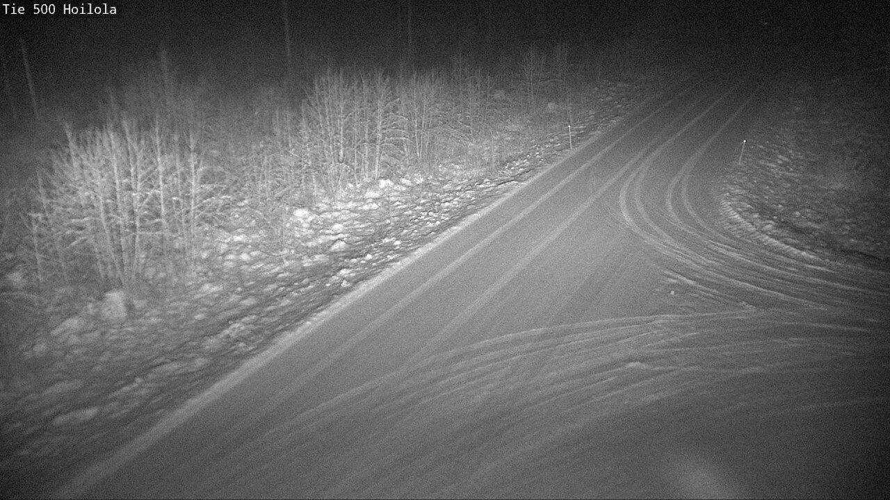 Weather Camera Image Väg 500 Joensuu, Hoilola, Joensuu, Pohjois-Karjala