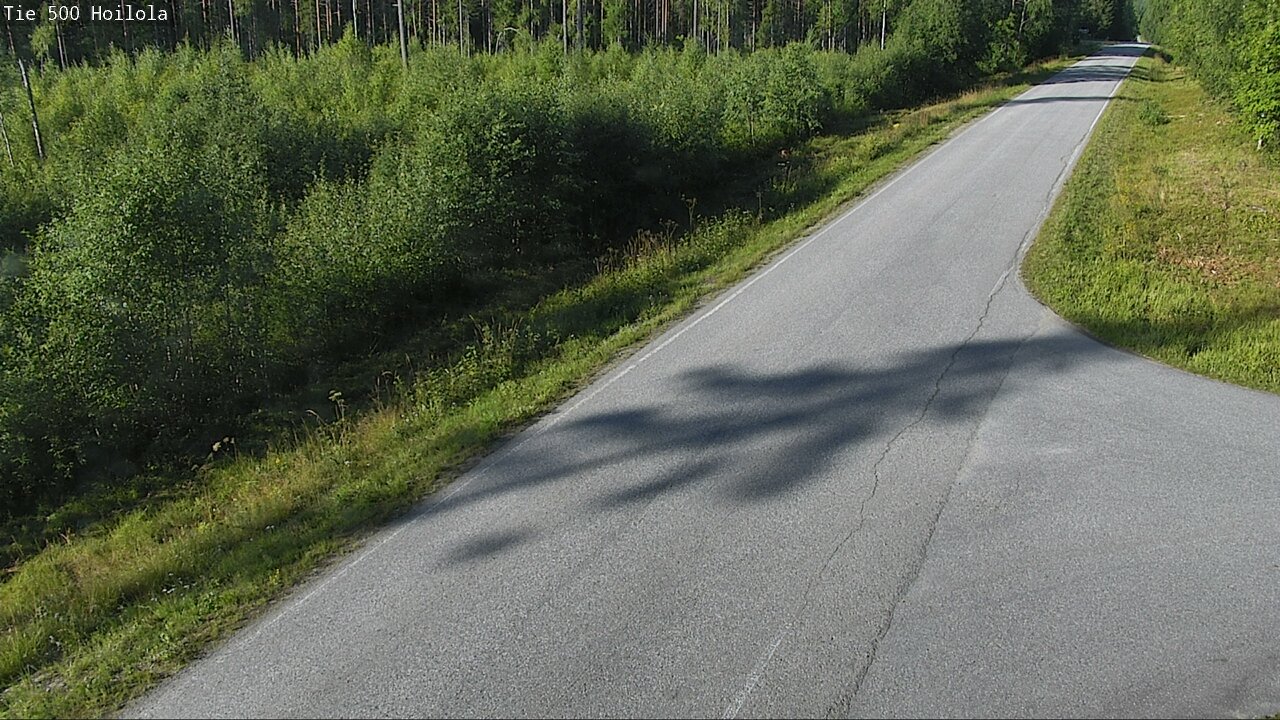 Weather Camera Image Väg 500 Joensuu, Hoilola, Joensuu, Pohjois-Karjala