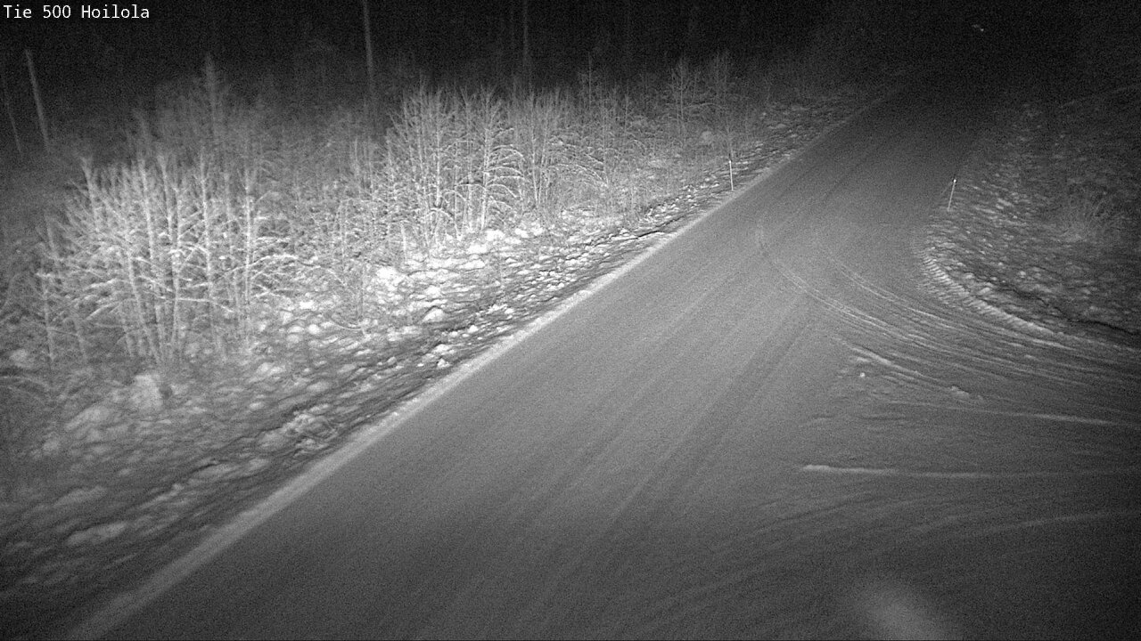 Weather Camera Image Väg 500 Joensuu, Hoilola, Joensuu, Pohjois-Karjala