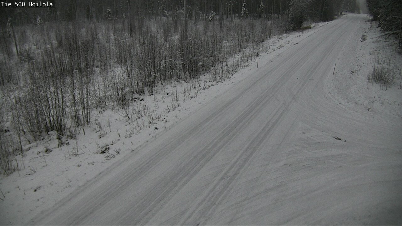 Weather Camera Image Väg 500 Joensuu, Hoilola, Joensuu, Pohjois-Karjala