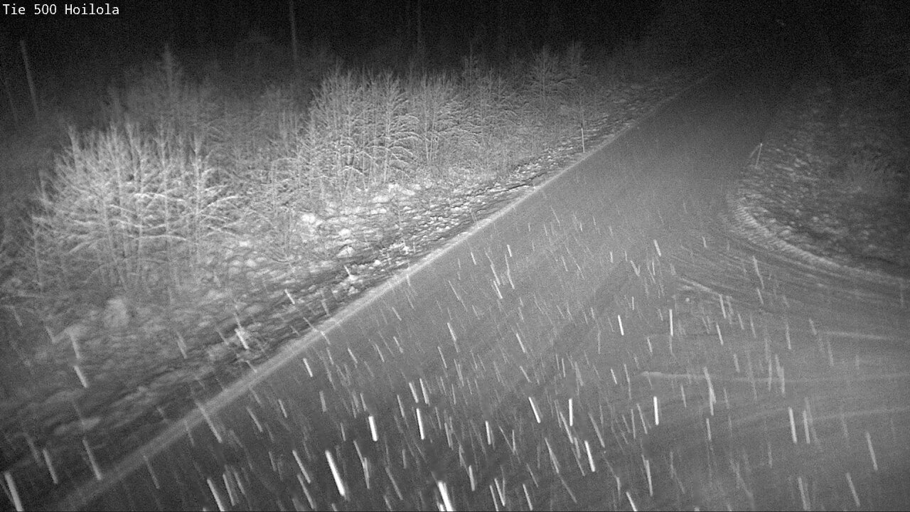 Weather Camera Image Väg 500 Joensuu, Hoilola, Joensuu, Pohjois-Karjala