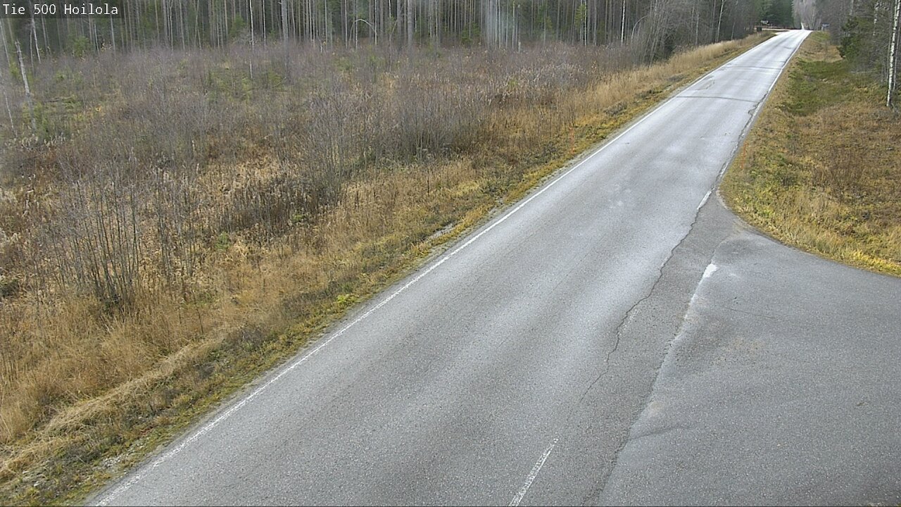 Weather Camera Image Väg 500 Joensuu, Hoilola, Joensuu, Pohjois-Karjala