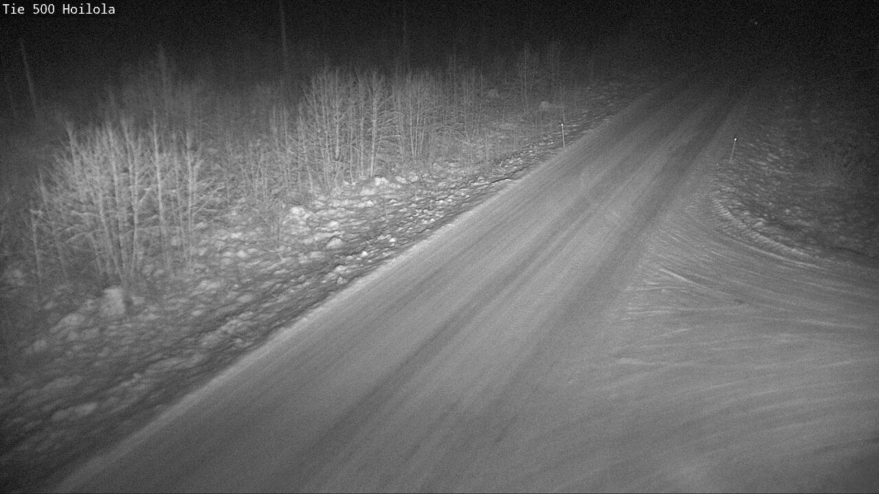 Weather Camera Image Road 500 Joensuu, Hoilola, Joensuu, Pohjois-Karjala
