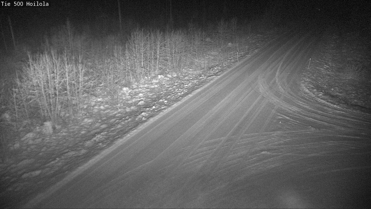 Weather Camera Image Väg 500 Joensuu, Hoilola, Joensuu, Pohjois-Karjala