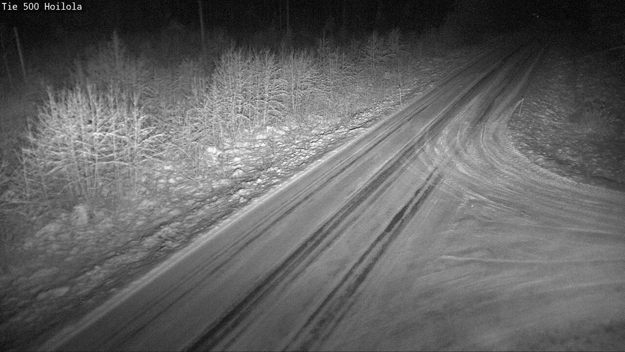 Weather Camera Image Väg 500 Joensuu, Hoilola, Joensuu, Pohjois-Karjala
