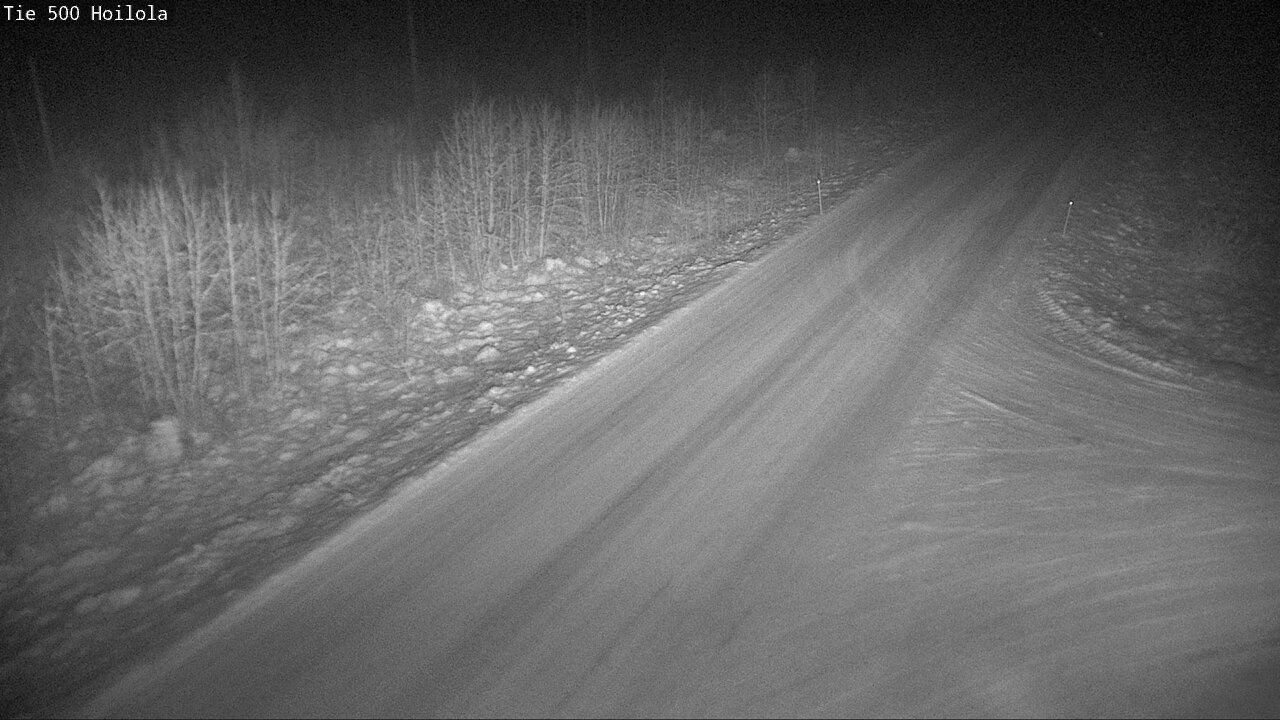 Weather Camera Image Road 500 Joensuu, Hoilola, Joensuu, Pohjois-Karjala