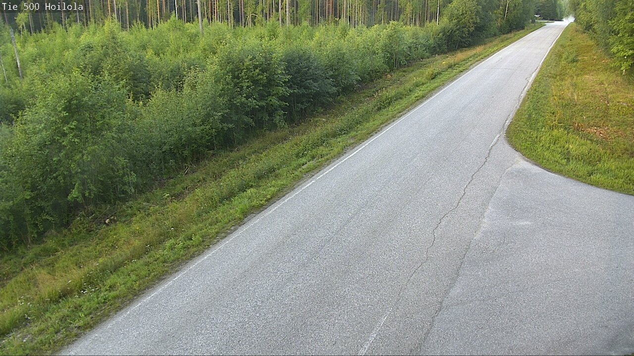 Weather Camera Image Väg 500 Joensuu, Hoilola, Joensuu, Pohjois-Karjala