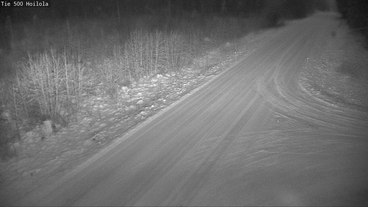 Weather Camera Image Väg 500 Joensuu, Hoilola, Joensuu, Pohjois-Karjala