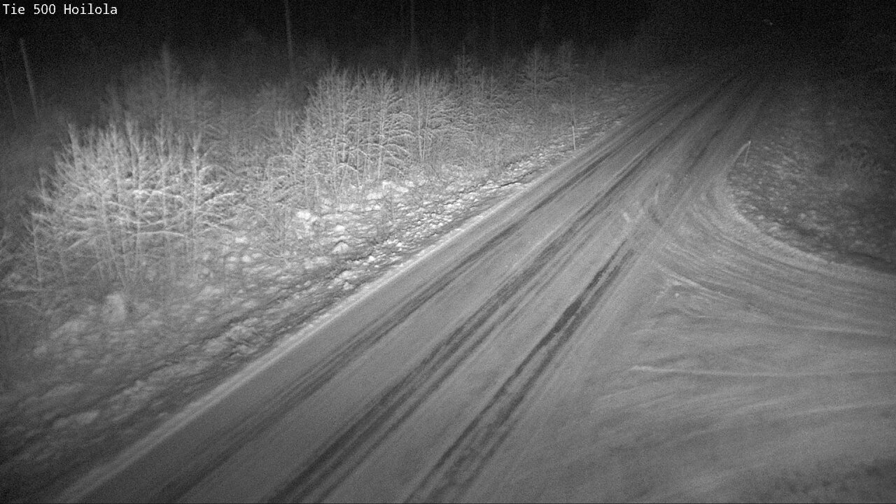 Weather Camera Image Väg 500 Joensuu, Hoilola, Joensuu, Pohjois-Karjala