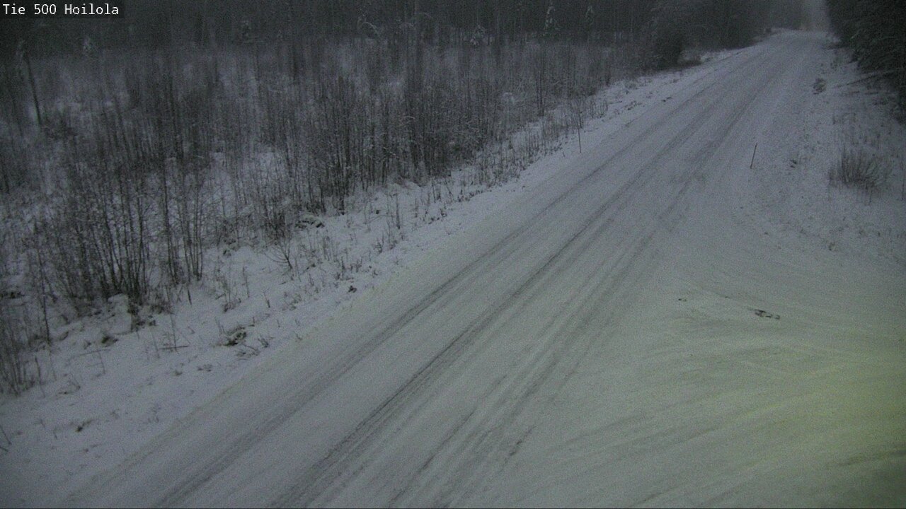 Weather Camera Image Road 500 Joensuu, Hoilola, Joensuu, Pohjois-Karjala