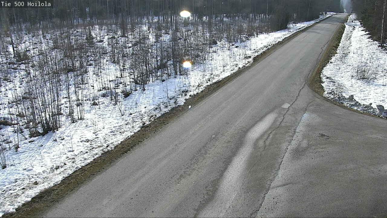Weather Camera Image Väg 500 Joensuu, Hoilola, Joensuu, Pohjois-Karjala