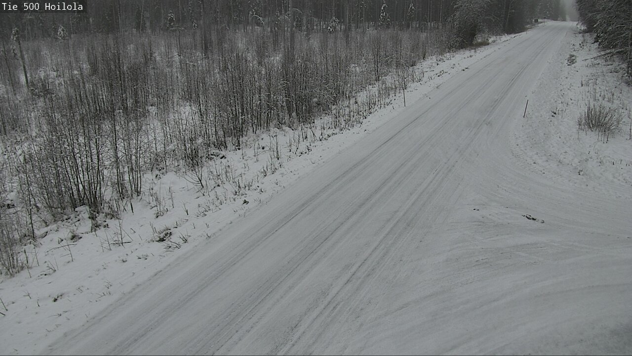 Weather Camera Image Väg 500 Joensuu, Hoilola, Joensuu, Pohjois-Karjala