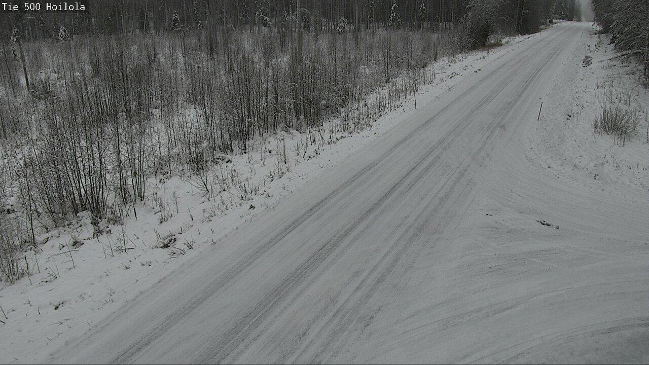 Weather Camera Image Väg 500 Joensuu, Hoilola, Joensuu, Pohjois-Karjala