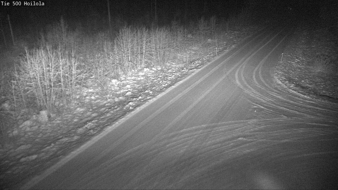 Weather Camera Image Väg 500 Joensuu, Hoilola, Joensuu, Pohjois-Karjala