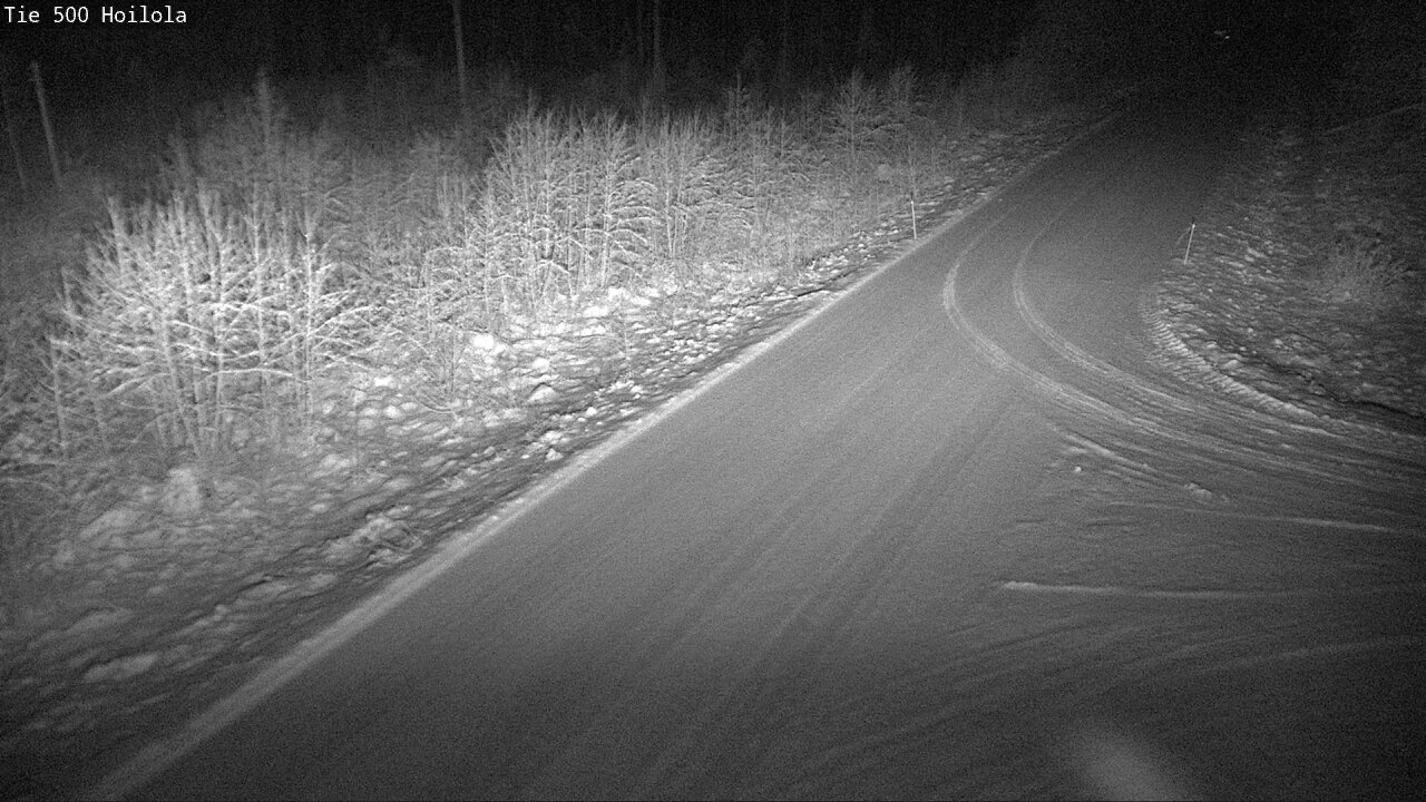 Weather Camera Image Väg 500 Joensuu, Hoilola, Joensuu, Pohjois-Karjala