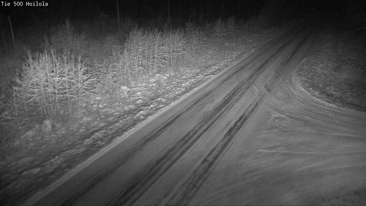 Weather Camera Image Väg 500 Joensuu, Hoilola, Joensuu, Pohjois-Karjala