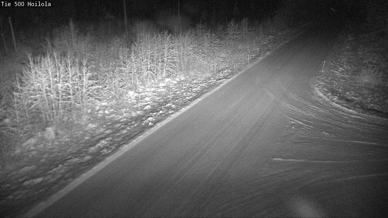 Weather Camera Image Väg 500 Joensuu, Hoilola, Joensuu, Pohjois-Karjala