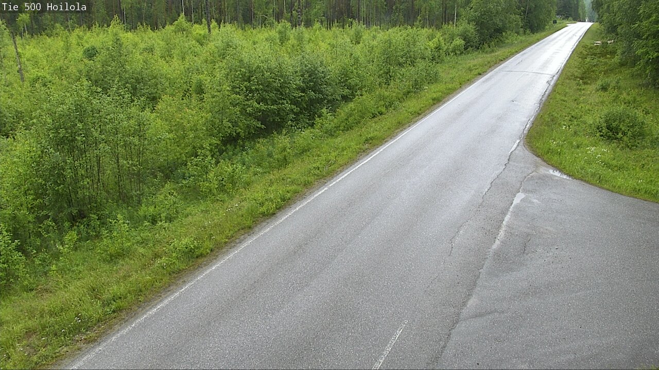 Weather Camera Image Road 500 Joensuu, Hoilola, Joensuu, Pohjois-Karjala