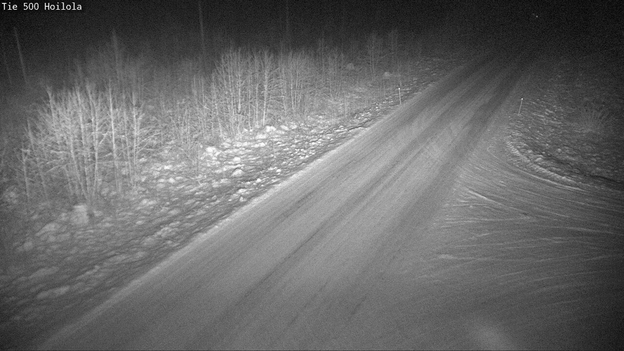 Weather Camera Image Road 500 Joensuu, Hoilola, Joensuu, Pohjois-Karjala