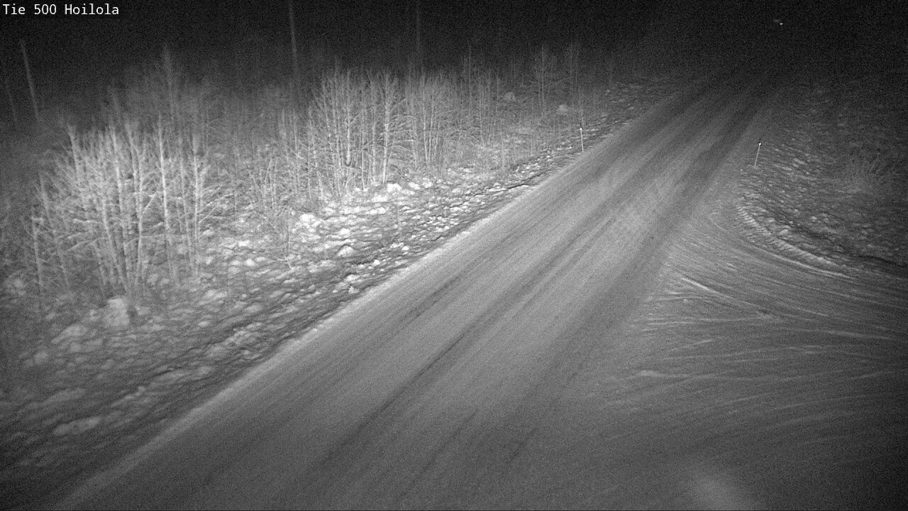 Weather Camera Image Road 500 Joensuu, Hoilola, Joensuu, Pohjois-Karjala