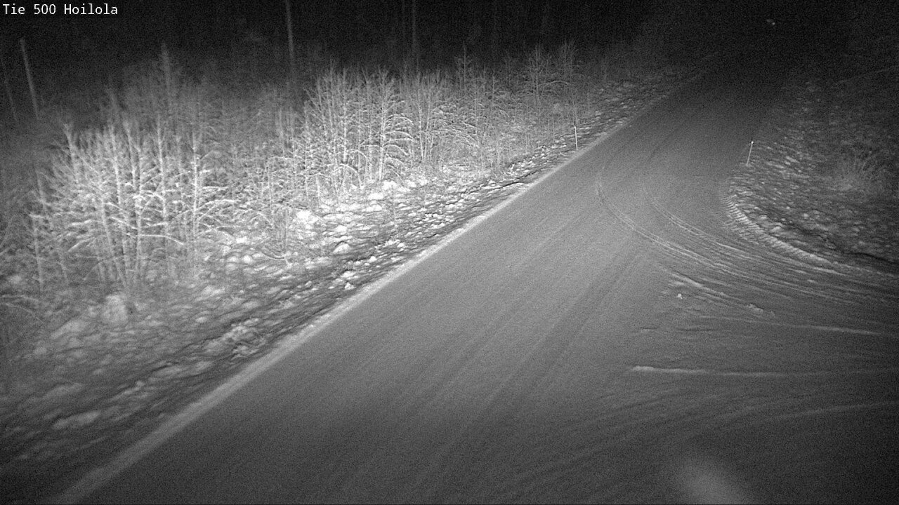 Weather Camera Image Väg 500 Joensuu, Hoilola, Joensuu, Pohjois-Karjala