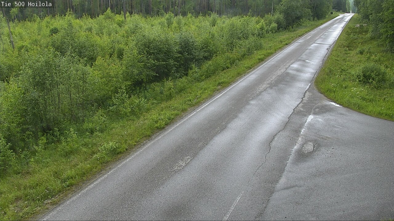 Weather Camera Image Väg 500 Joensuu, Hoilola, Joensuu, Pohjois-Karjala