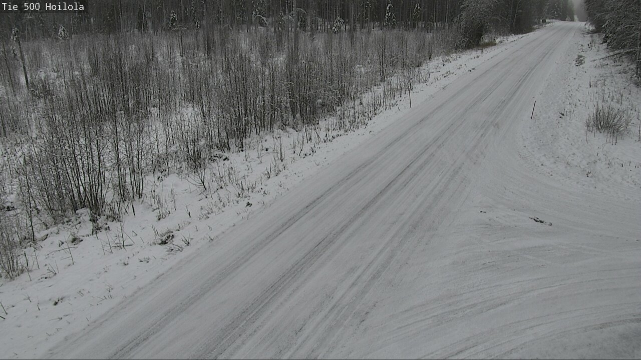 Weather Camera Image Väg 500 Joensuu, Hoilola, Joensuu, Pohjois-Karjala
