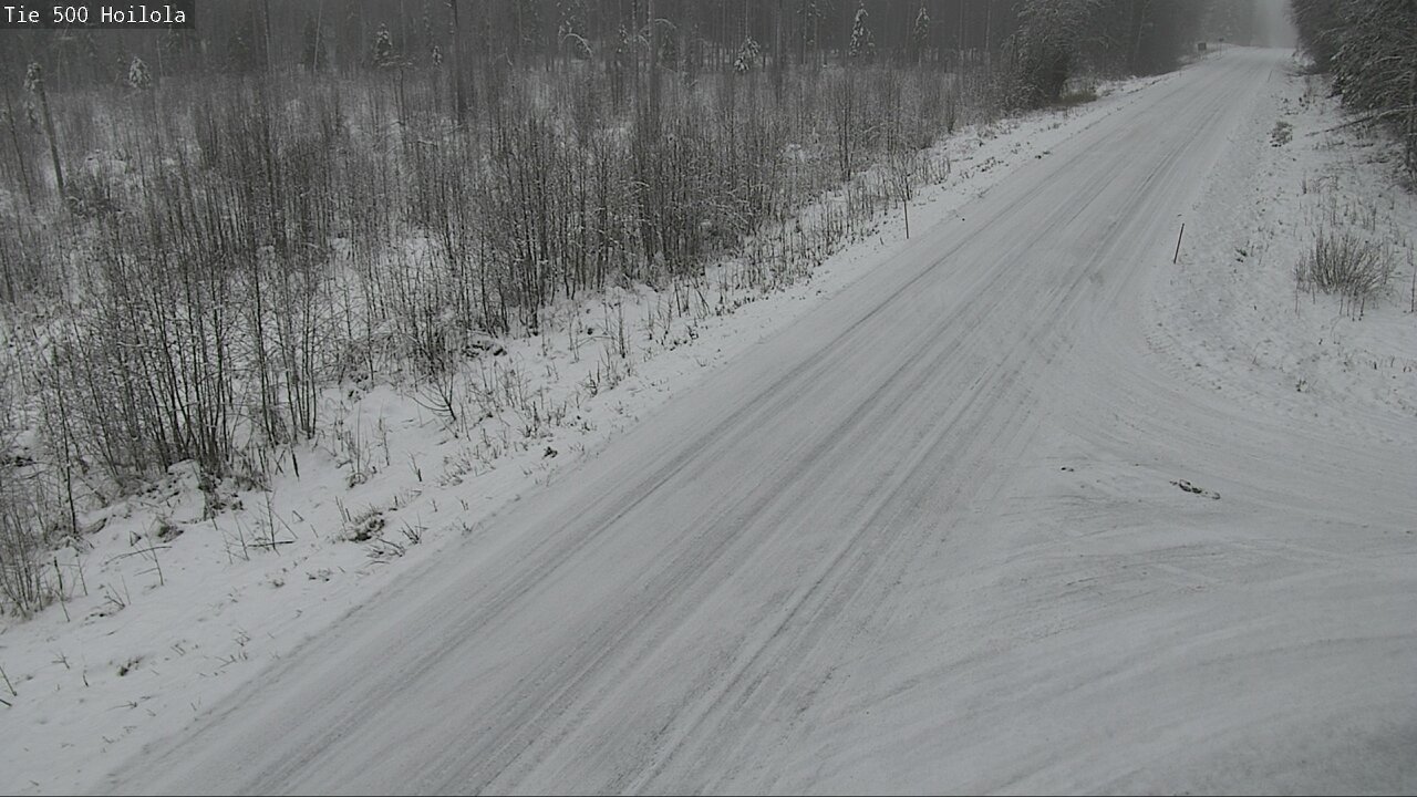 Weather Camera Image Väg 500 Joensuu, Hoilola, Joensuu, Pohjois-Karjala