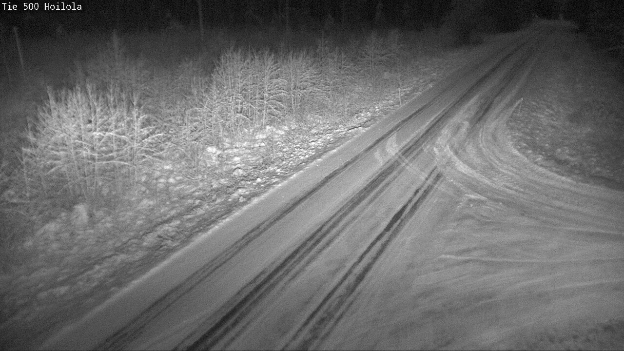 Weather Camera Image Väg 500 Joensuu, Hoilola, Joensuu, Pohjois-Karjala