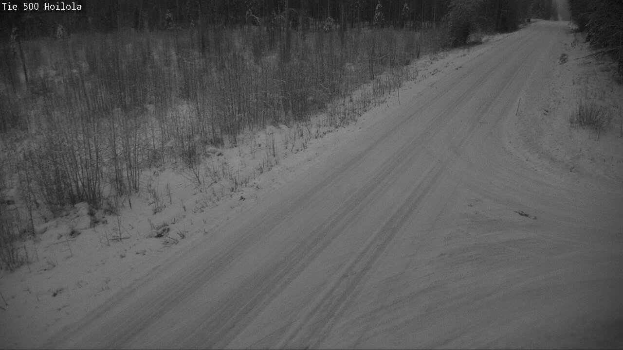Weather Camera Image Väg 500 Joensuu, Hoilola, Joensuu, Pohjois-Karjala