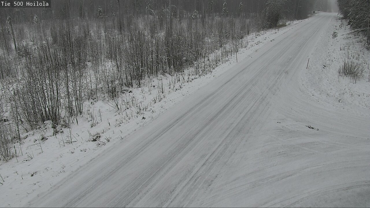 Weather Camera Image Väg 500 Joensuu, Hoilola, Joensuu, Pohjois-Karjala