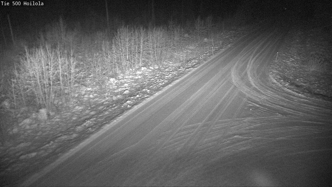 Weather Camera Image Väg 500 Joensuu, Hoilola, Joensuu, Pohjois-Karjala